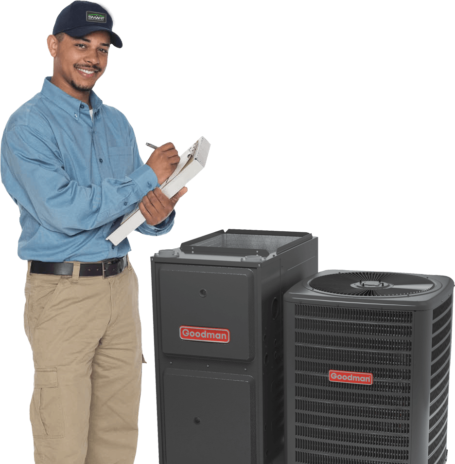 smart heating and air conditioning technician