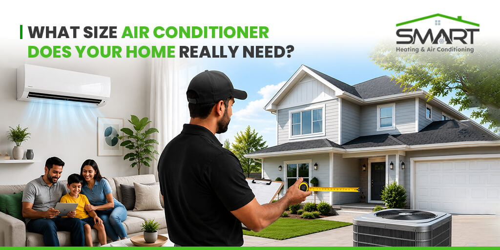 What Size Air Conditioner Does Your Home Really Need - Smart heating and air conditioning