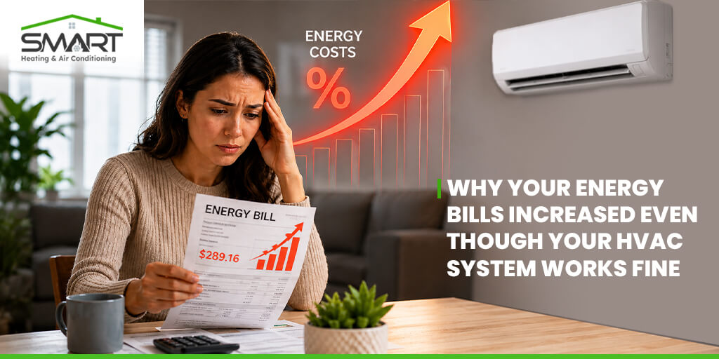Why Your Energy Bills Increased Even Though Your HVAC System Works Fine - smart heating