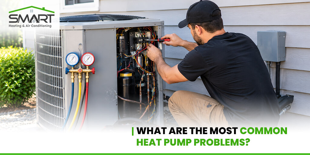 What are the most common heat pump problems