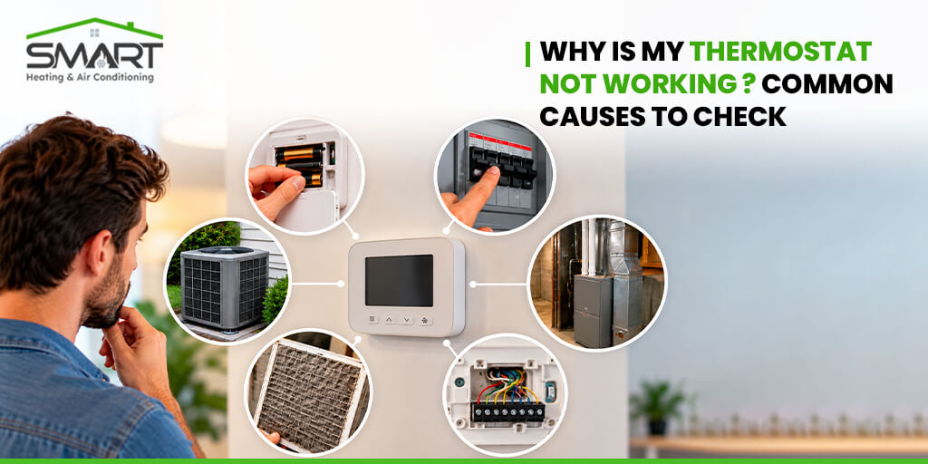 Why Is My Thermostat Not Working Common Causes to Check - Smart Heating and Air Conditioning